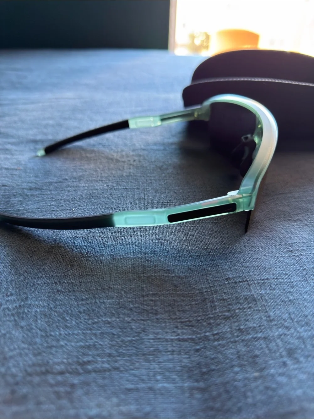 Oakley Corridor Sq Men’s Teal and Brown Sport Sunglasses with Case